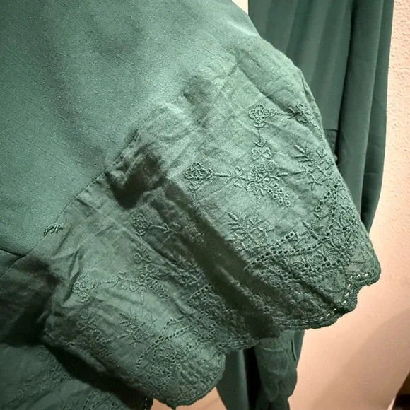 BloomChic Green Long Sleeve Dress - Picture 6 of 6